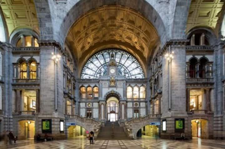 Cozy Apartment In Antwerpen Centraal Antverpy Exteriér fotografie